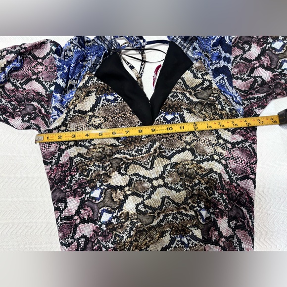 Parker Multicolor Long Sleeve Dress - Picture 5 of 14